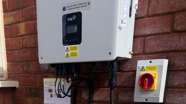 A solar inverter.
