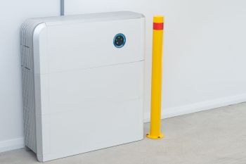 A large home battery storage unit.