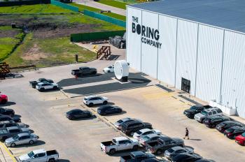 The Boring Company compound.