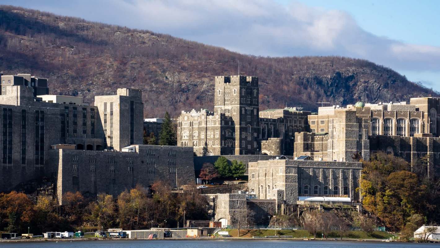 The United States Military Academy at West Point, New York.