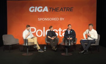 People speaking at a panel about batteries in Australia.