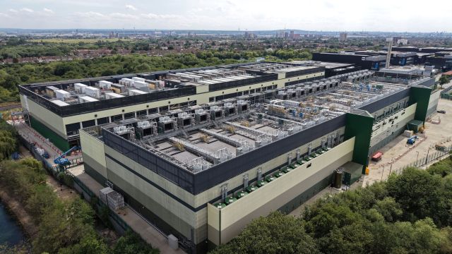 A data center.