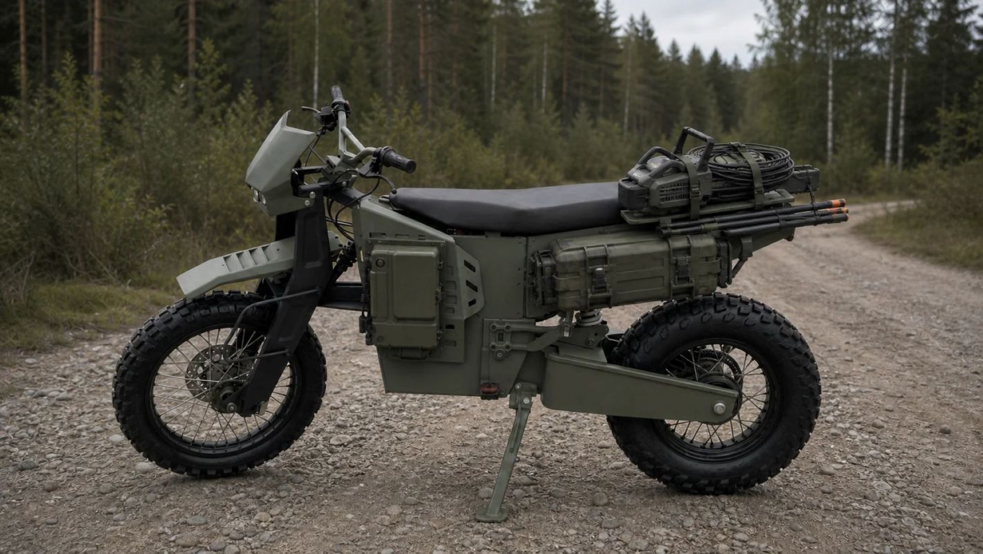 The Dispatch, an electric tactical motorcycle.