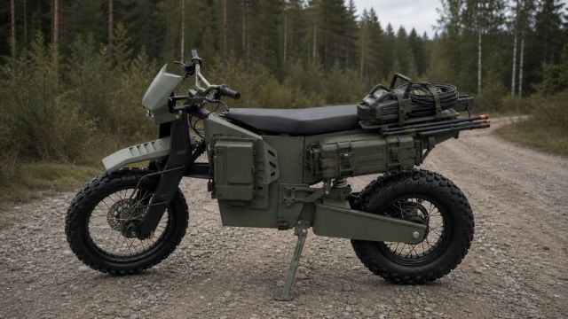 The Dispatch, an electric tactical motorcycle.