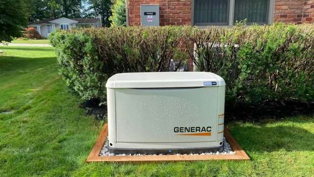 A Generac generator.