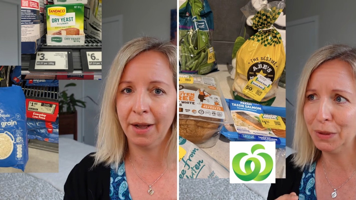 A budget-meal creator discussing a 22-item shop.