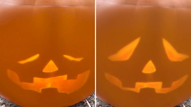 A Jabberin' Jack Halloween decoration.