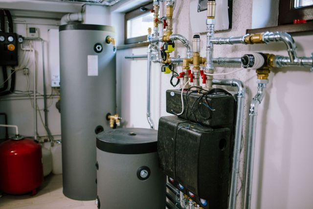 A heat pump water heater.