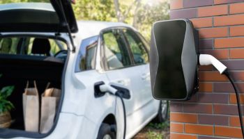 A home EV charger.