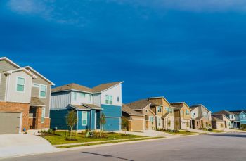 Houses in Austin, Texas.