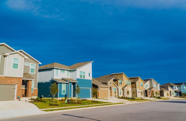 Houses in Austin, Texas.