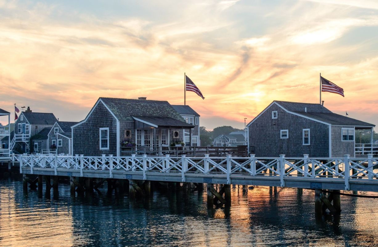 Houses on water.