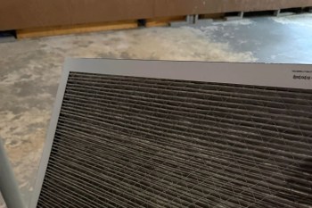 An HVAC filter.