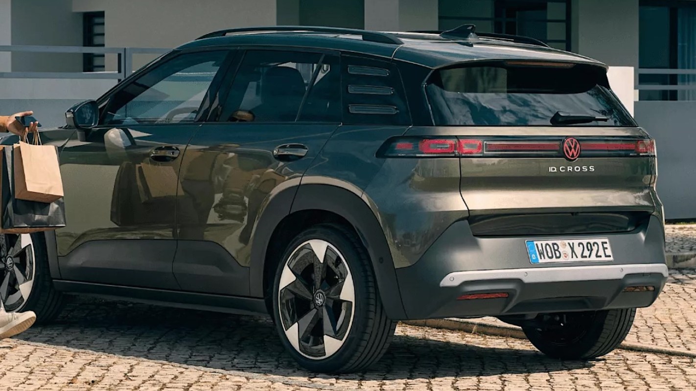 A Volkswagen ID. Cross electric SUV.