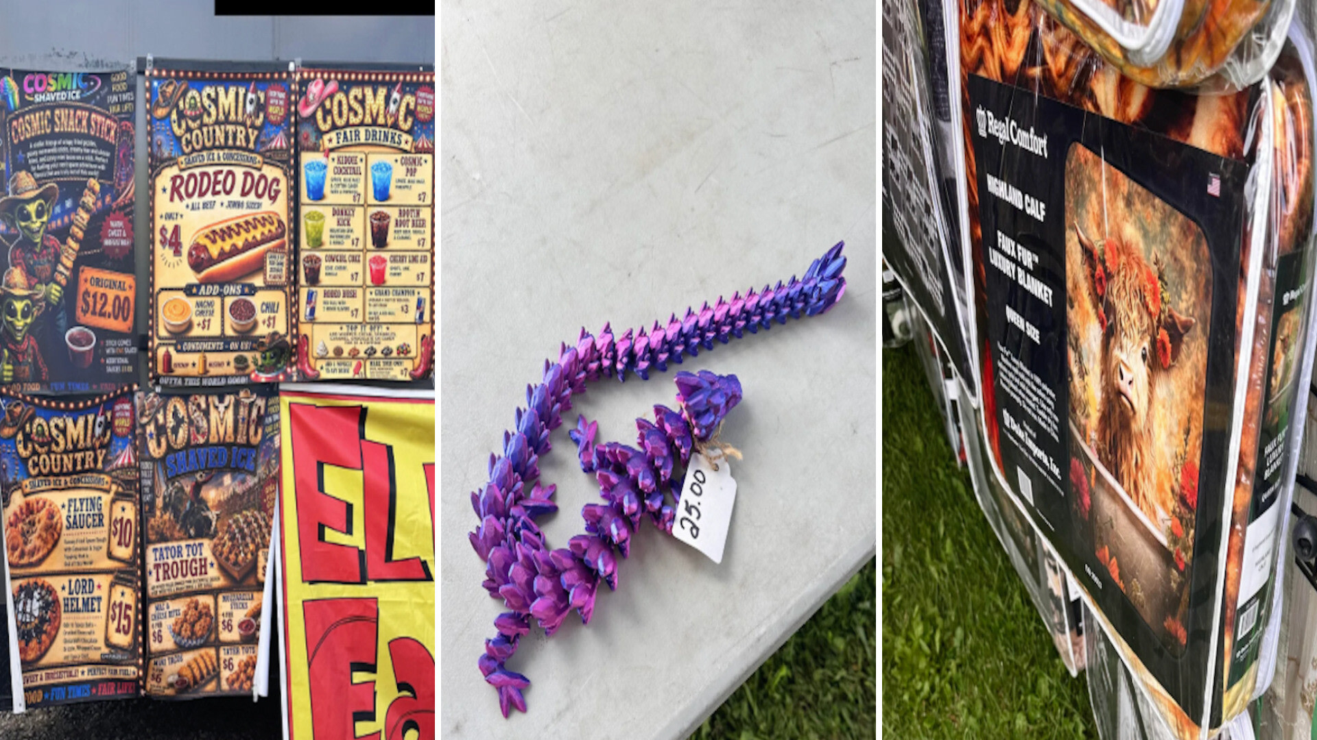 Shopper tries to support artists at craft show, finds venue overrun by AI signs and drop-shipped items