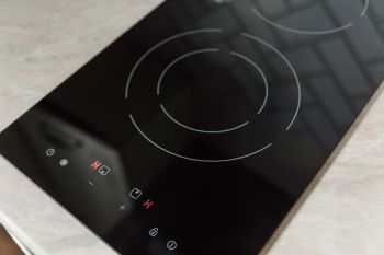 An induction burner.
