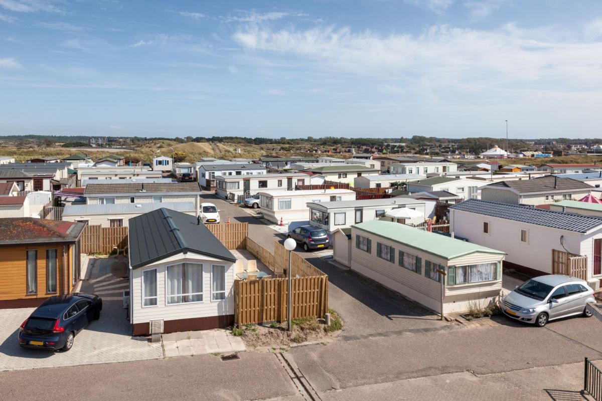 A mobile home park.