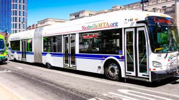 A Nashville MTA bus.