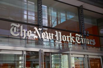 The New York Times building.