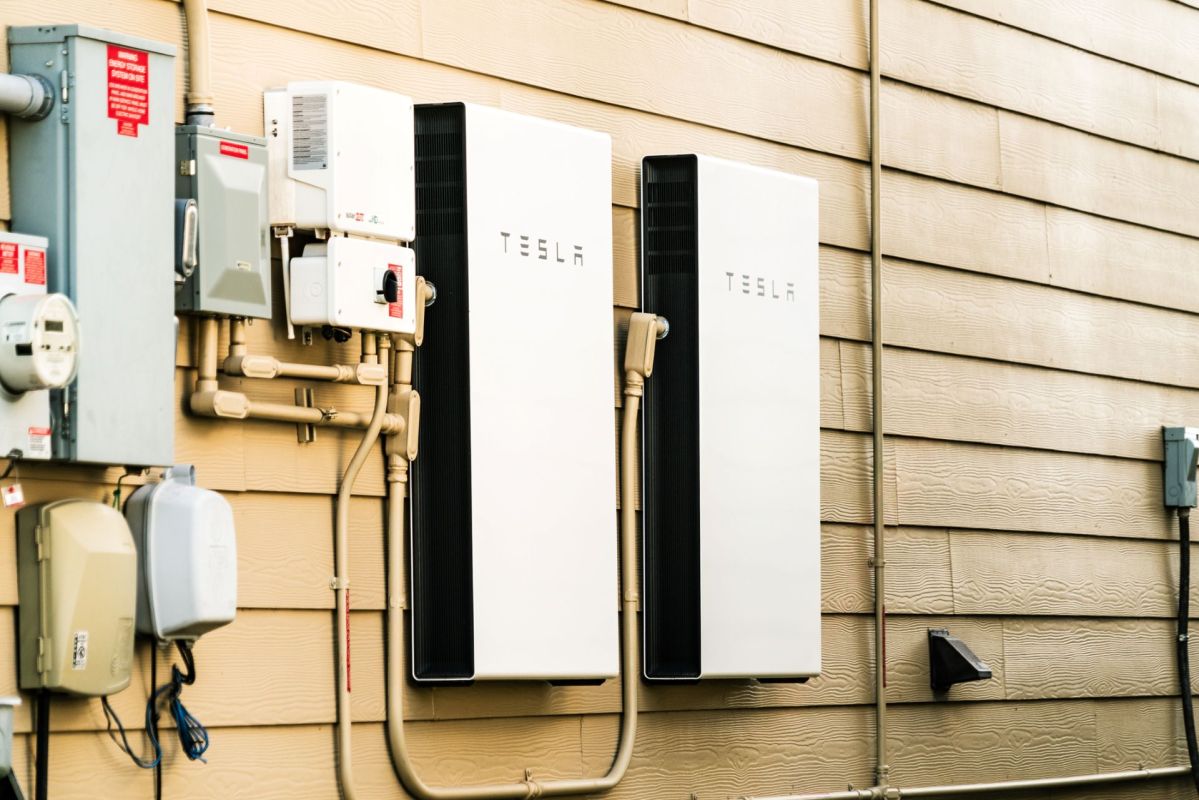 A Tesla Powerwall.