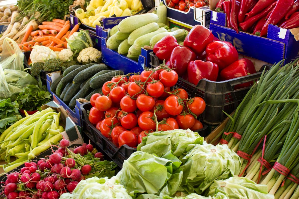 Fresh produce.
