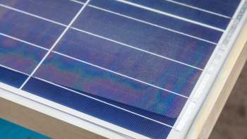 A solar panel.