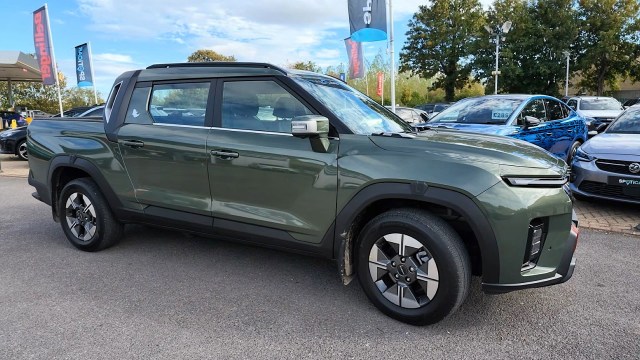 In the UK, KGM's Musso EV pickup points to a 234-mile real-world range after 11 days
