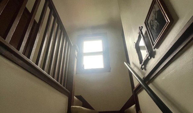 A staircase.