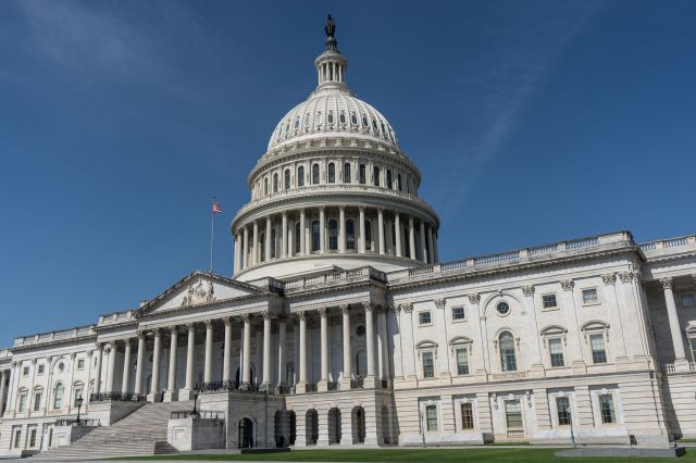 The U.S. Capitol building.