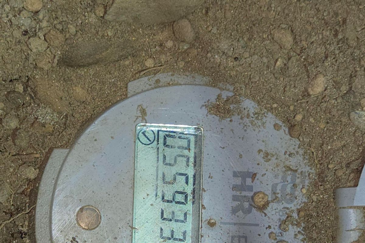 A water meter.