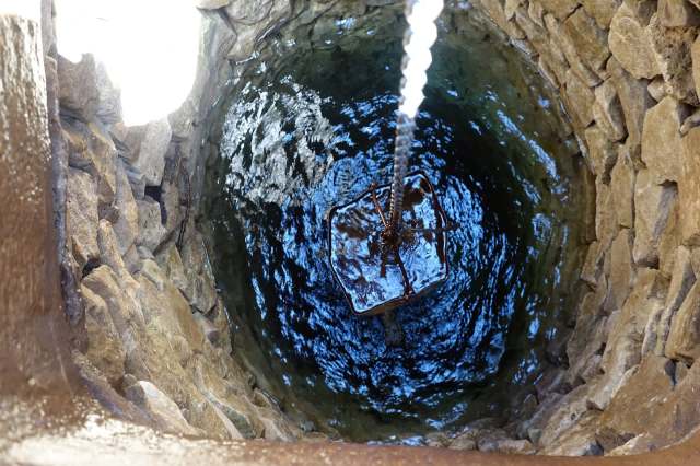 A water well.