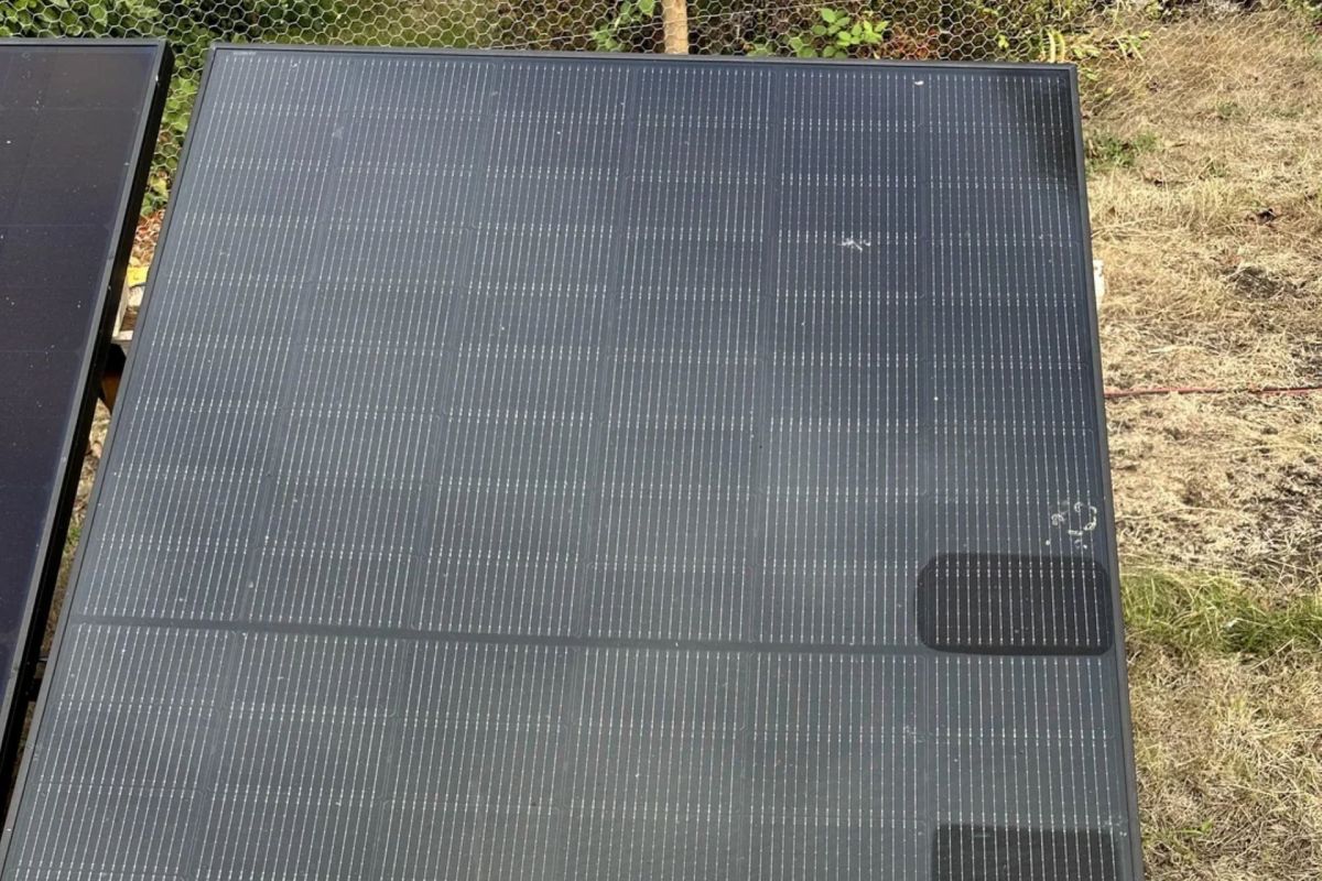 Solar panels.