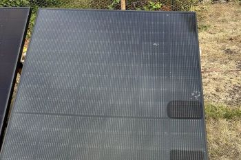 Solar panels.