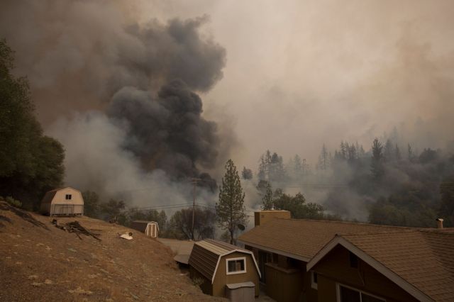 Homes affected by the 2015 Butte Fire.