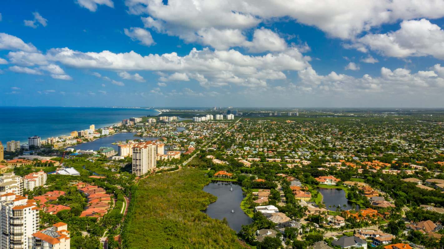A coastal neighborhood in Florida.