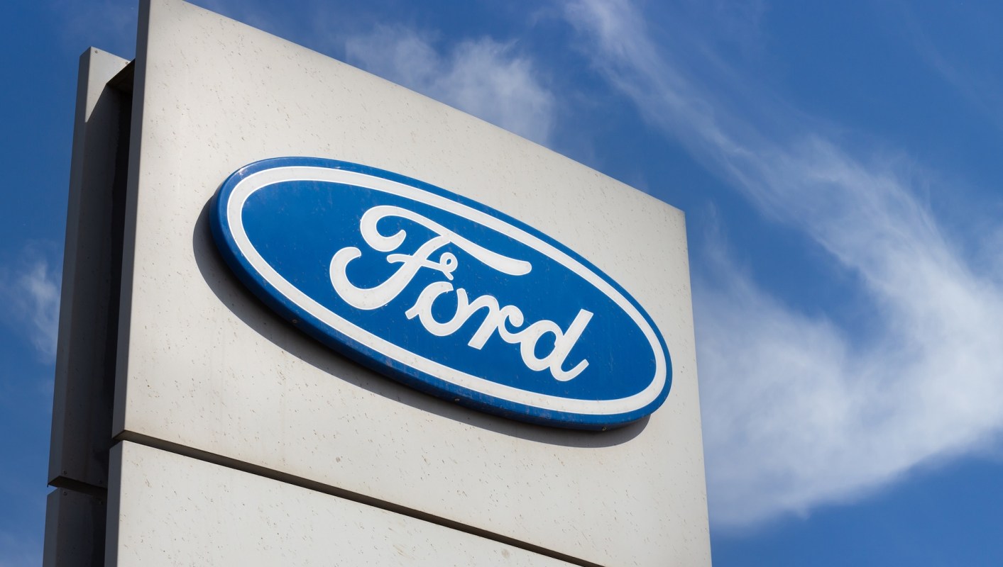 A Ford logo.