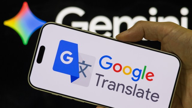 Google Translate on a smartphone.
