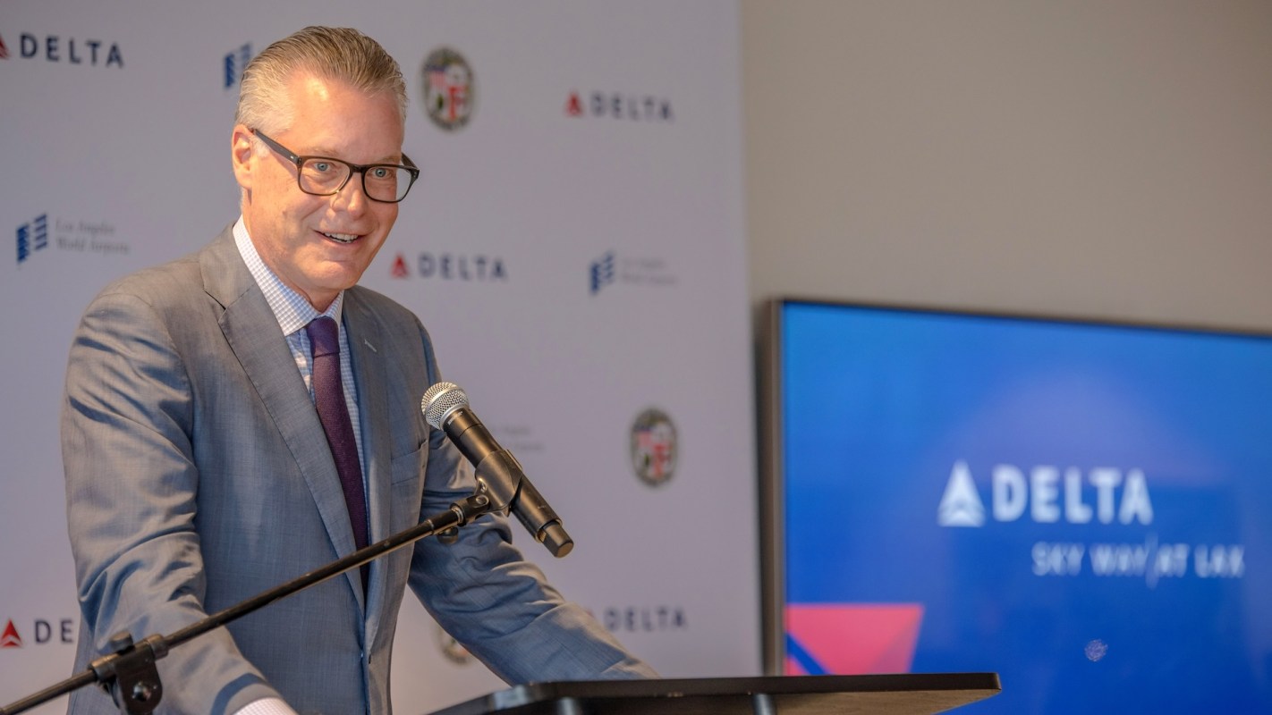 Delta Airlines CEO Ed Bastian.