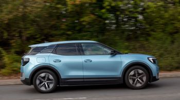 A blue Hyundai Ioniq 5.