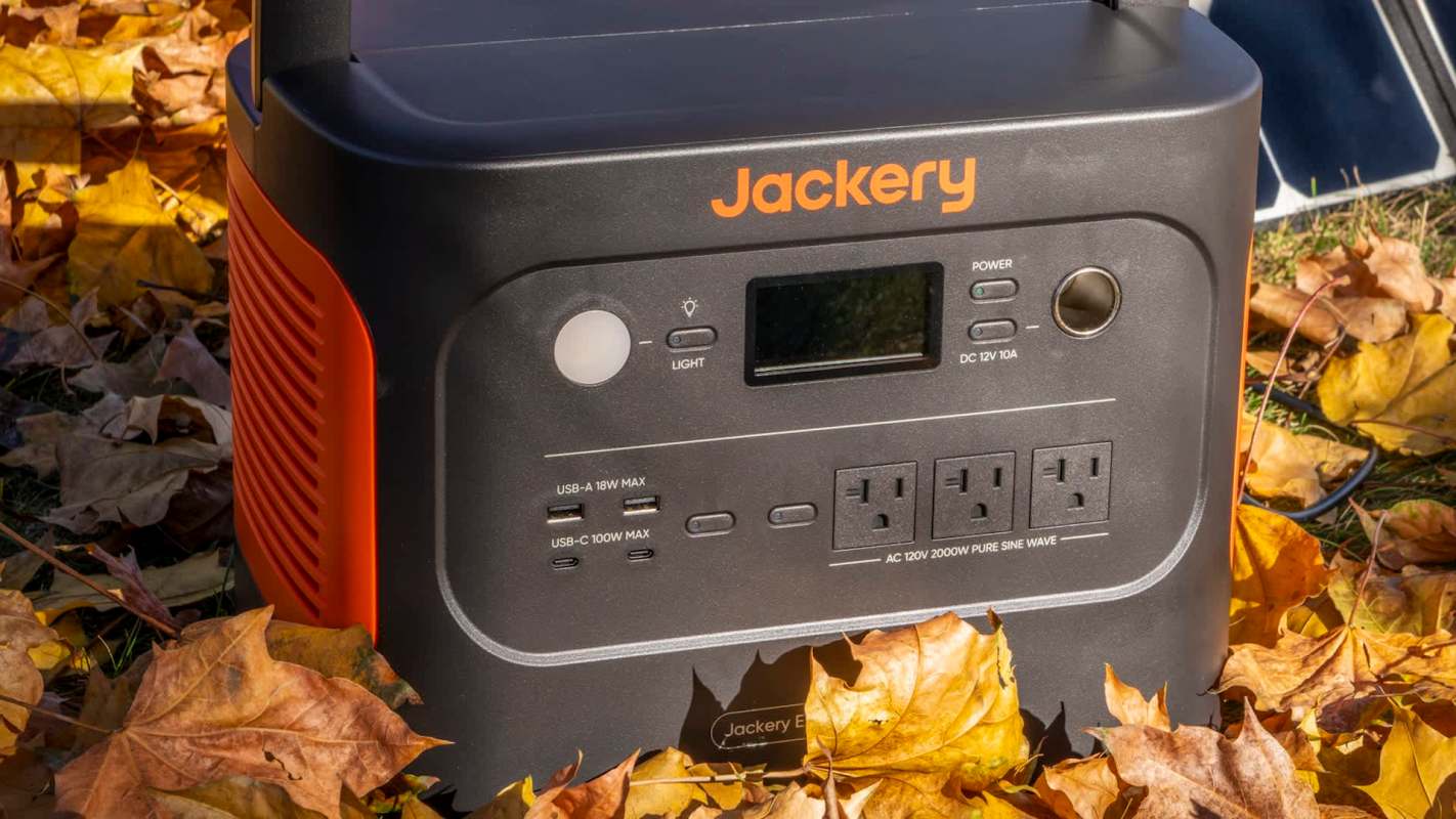 A Jackery battery.