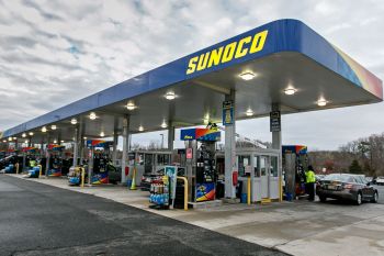 A Sunoco gas station.