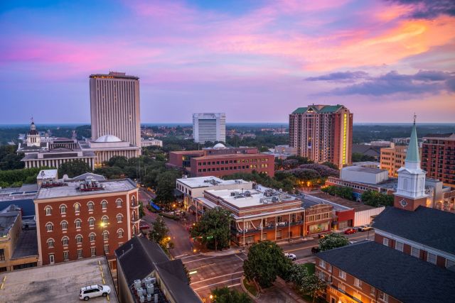 Downtown Tallahassee.