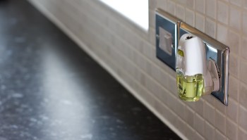 A plug-in air freshener.