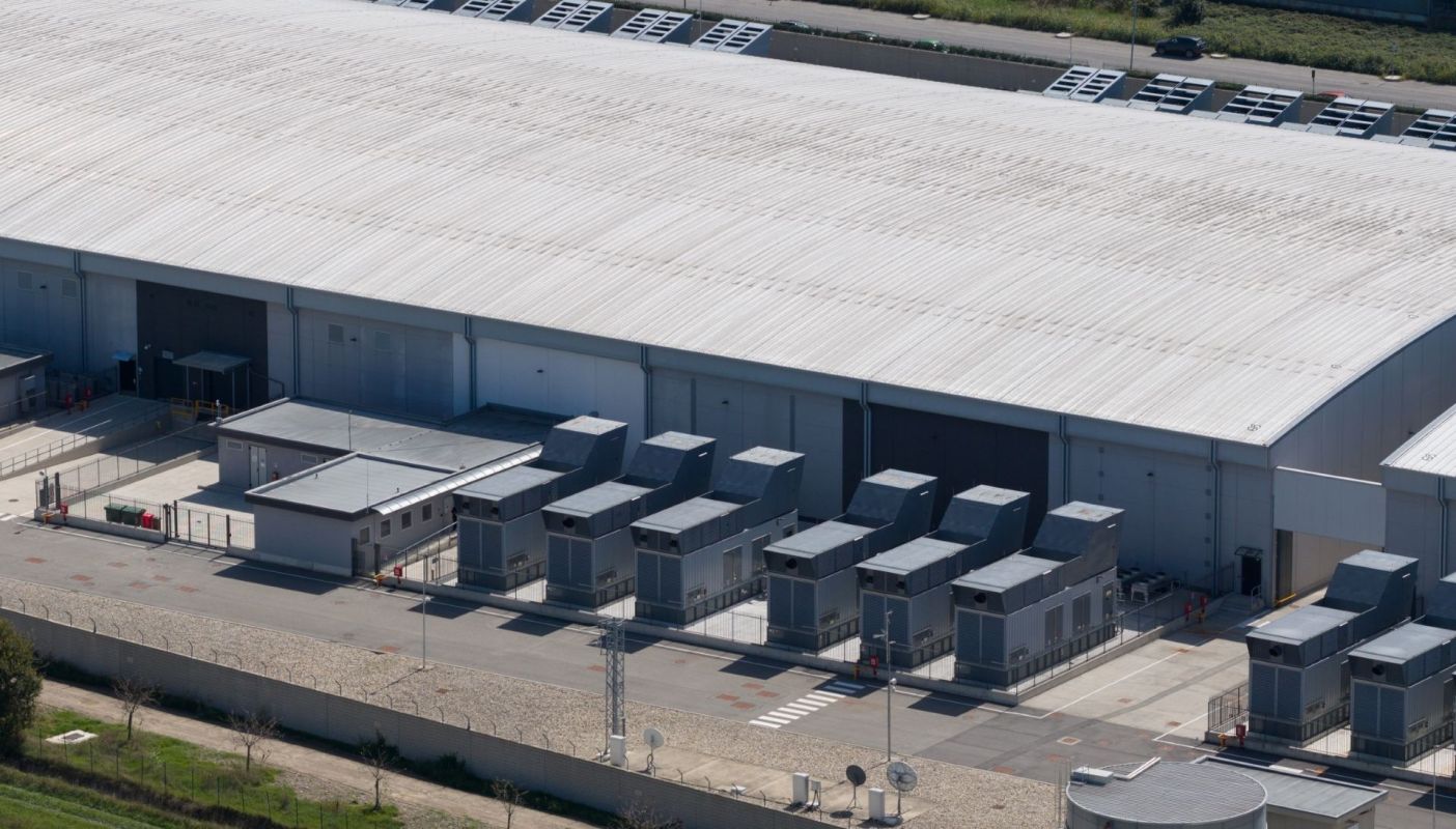 A data center.