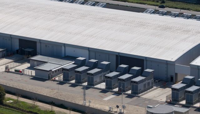 A data center.