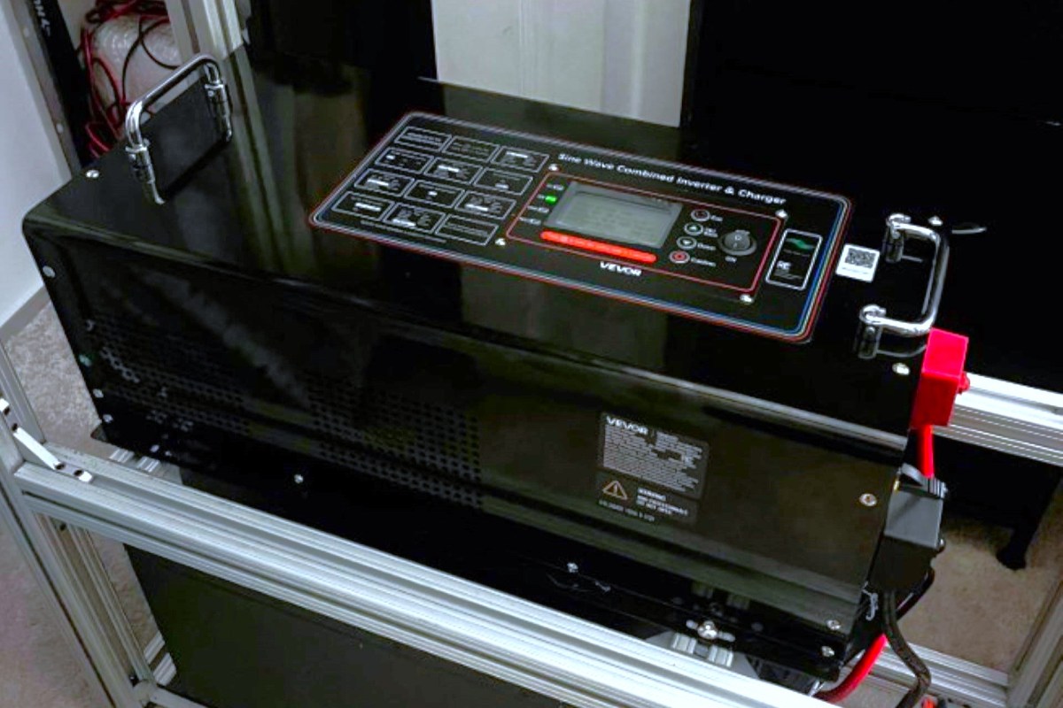 A DIY rolling power station.