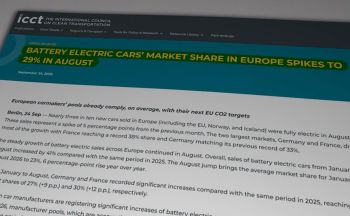 An article about people buying more EVs in Europe.