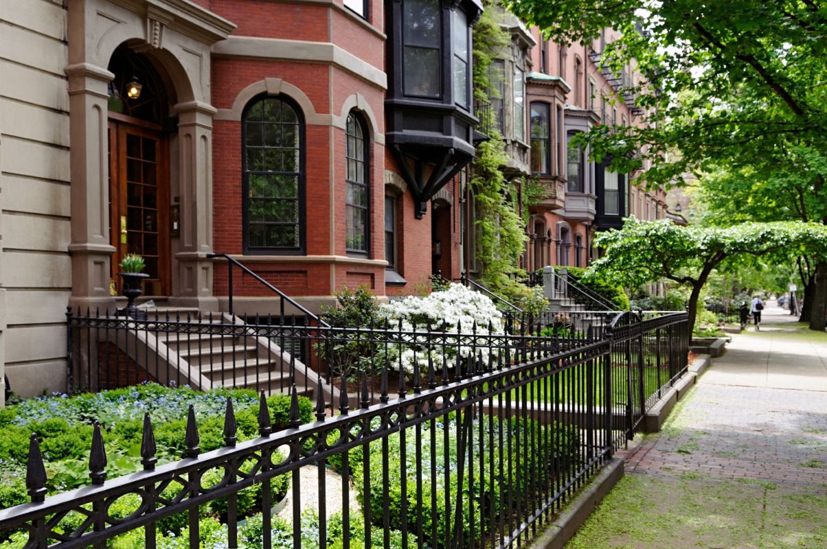 A neighborhood in Boston.
