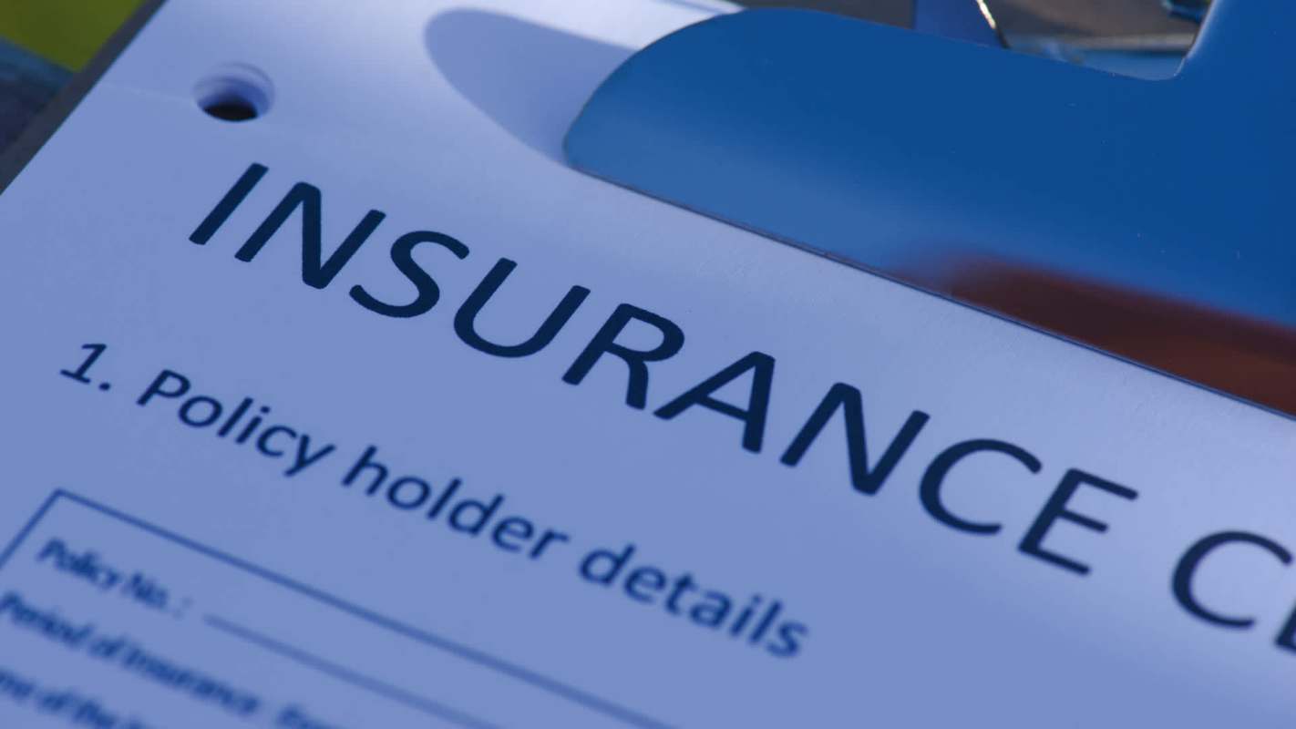 An insurance policy form.