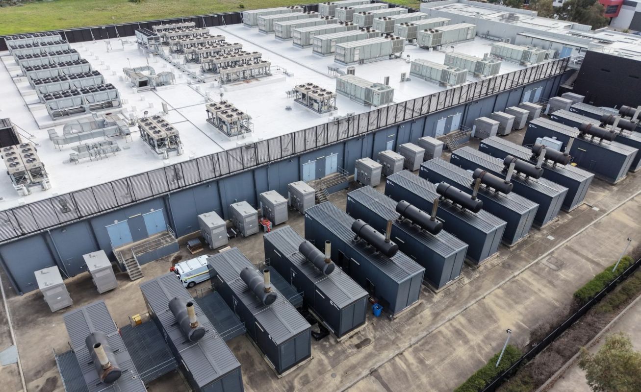 A data center.